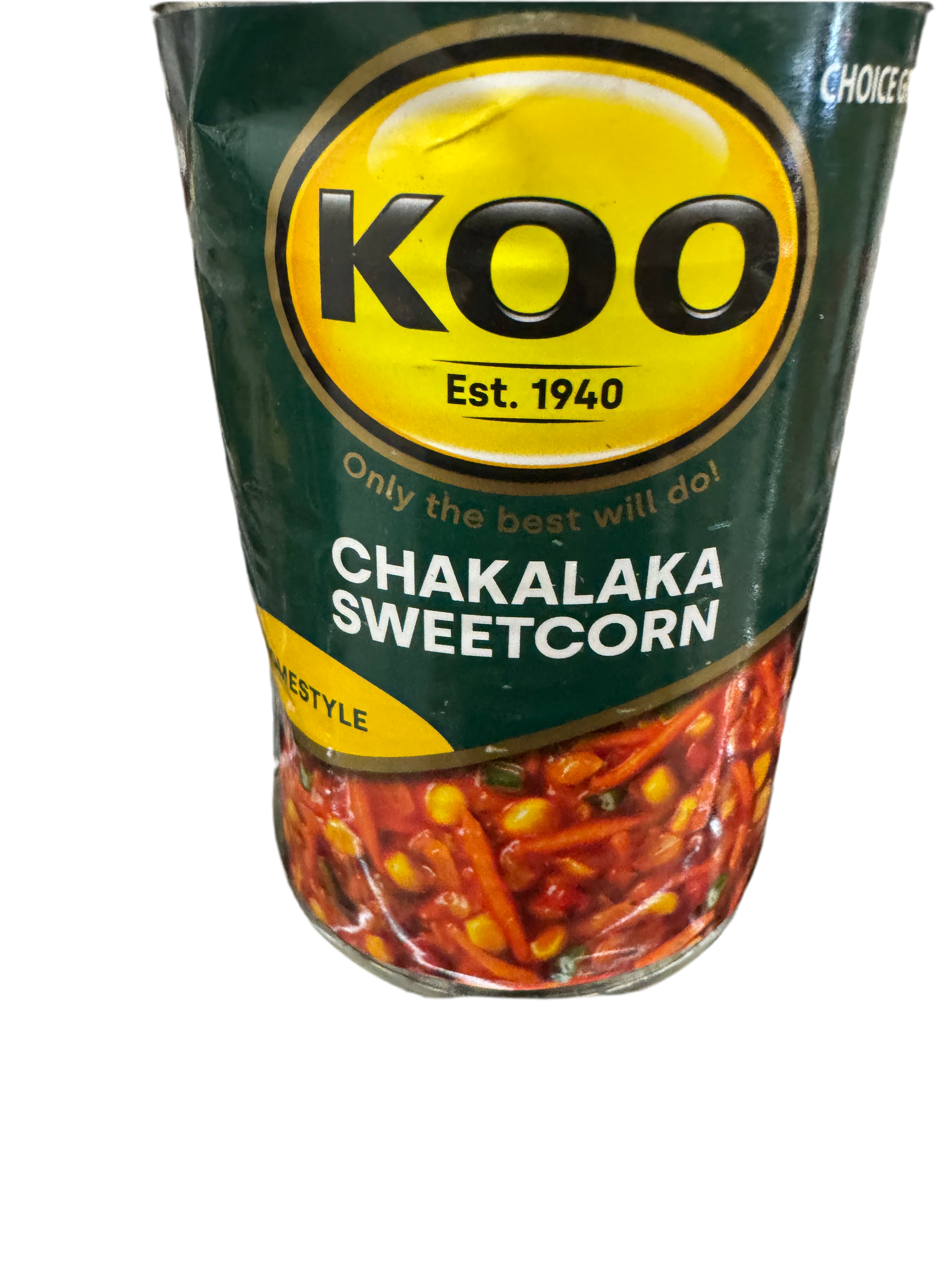 Koo Chakalaka  with Sweetcorn (kosher) 410g