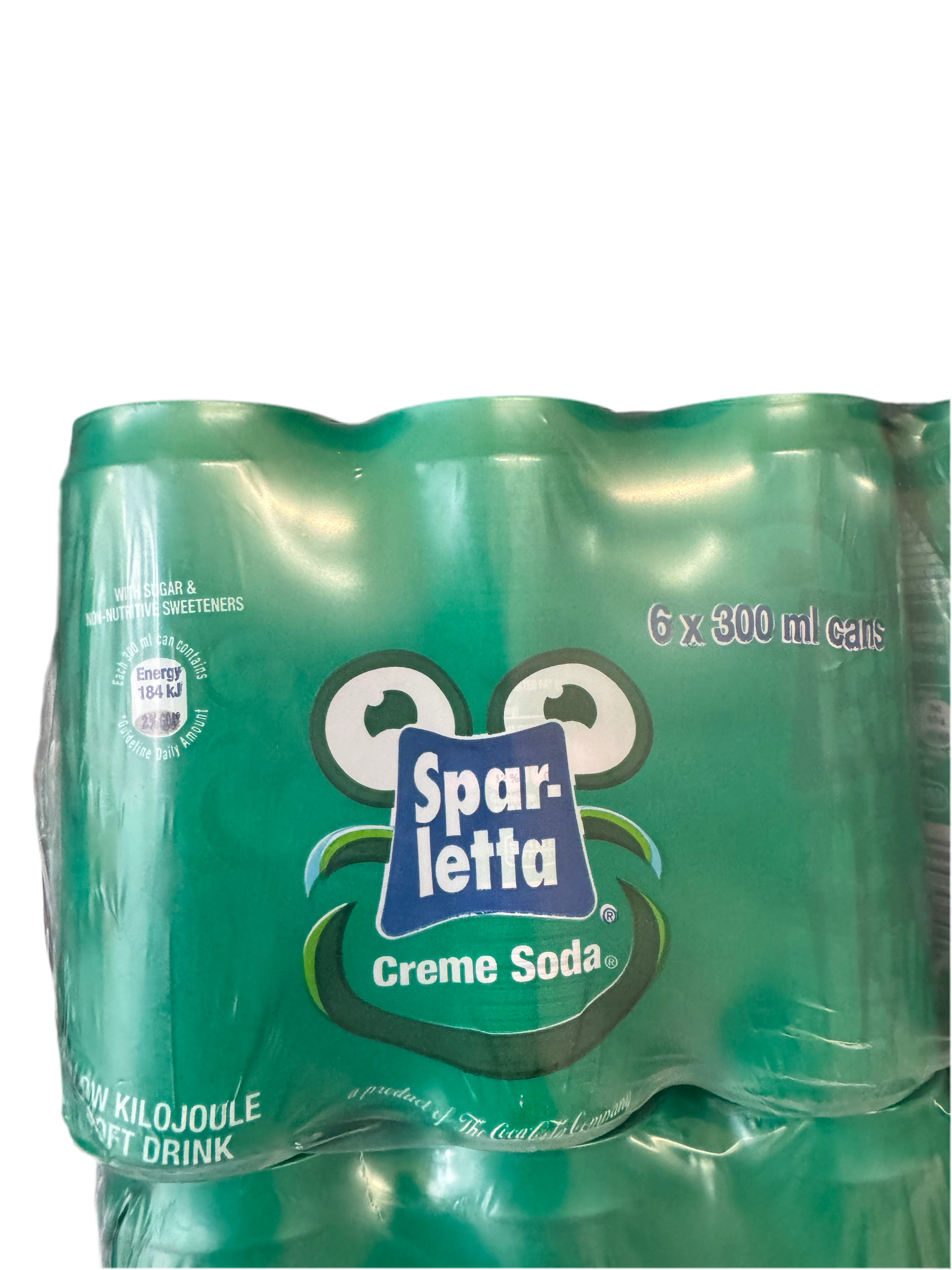 Sparletta Cream Soda 6pk soft Drink 1800ml