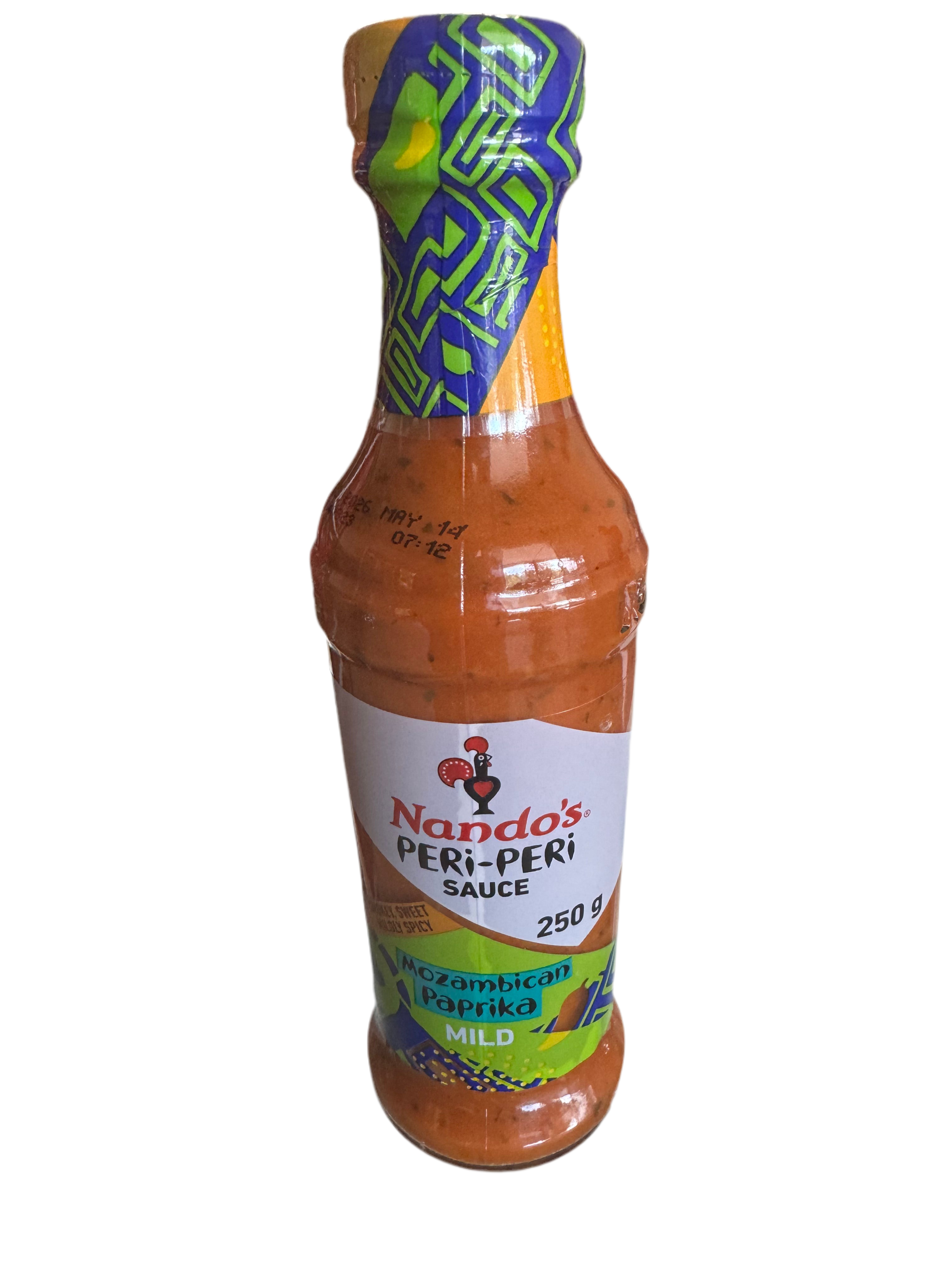 Nando’s Mozambican Paprika Mild Sauce Bottle 259ml