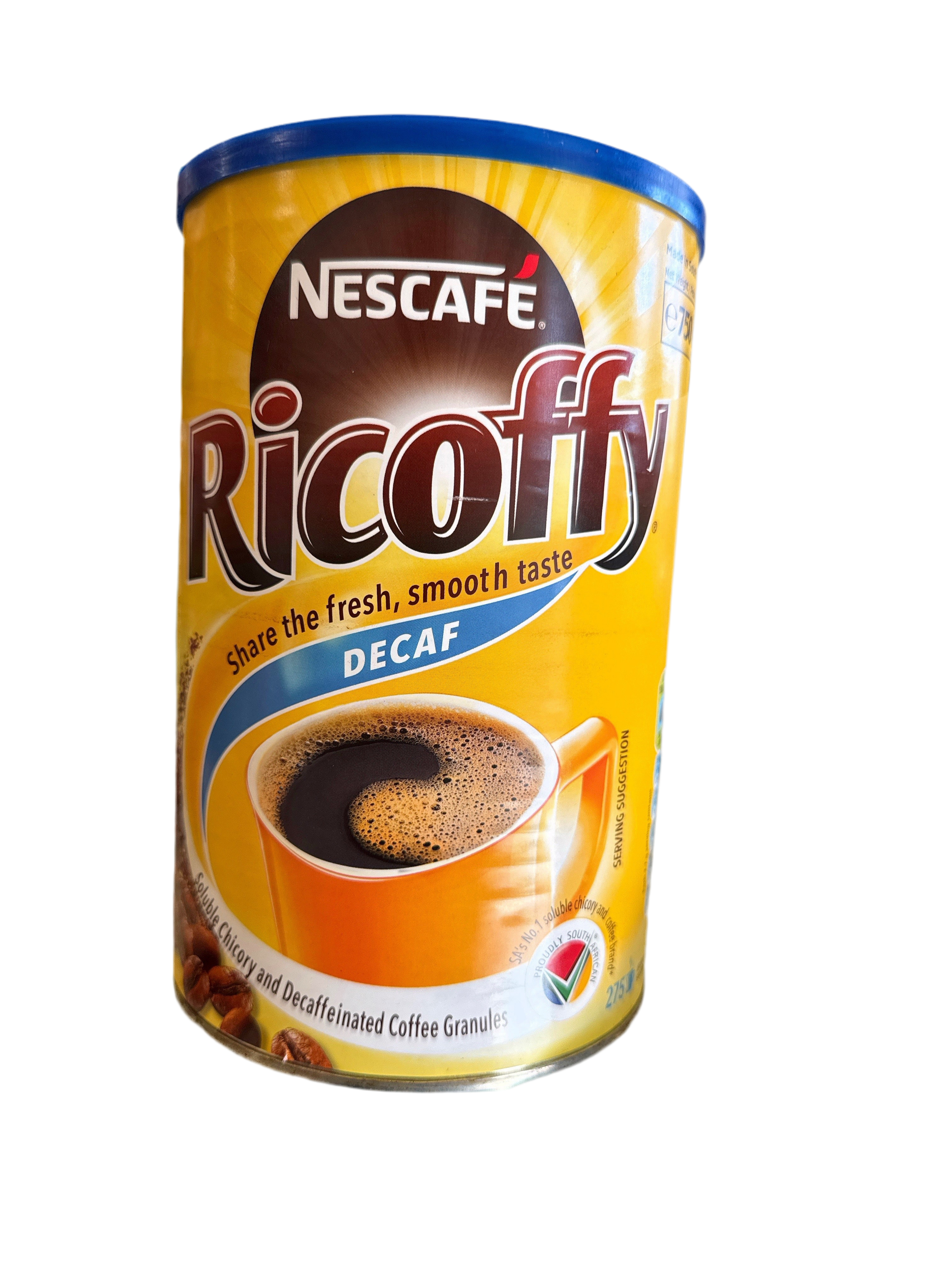 Nestle Nescafé Ricoffy Decaf Large Cannister (kosher)