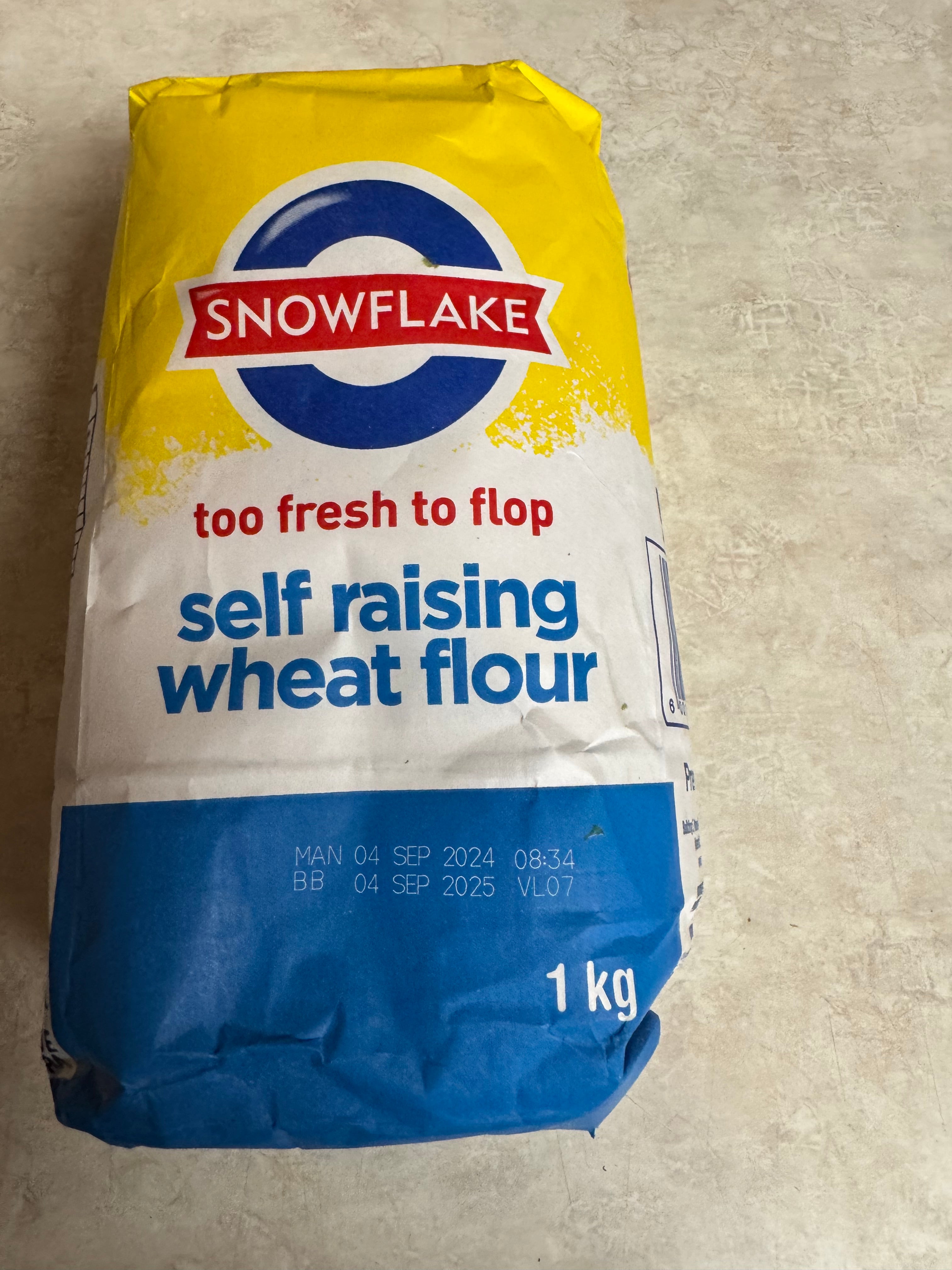 Snowflake Self Raising Wheat Flour
