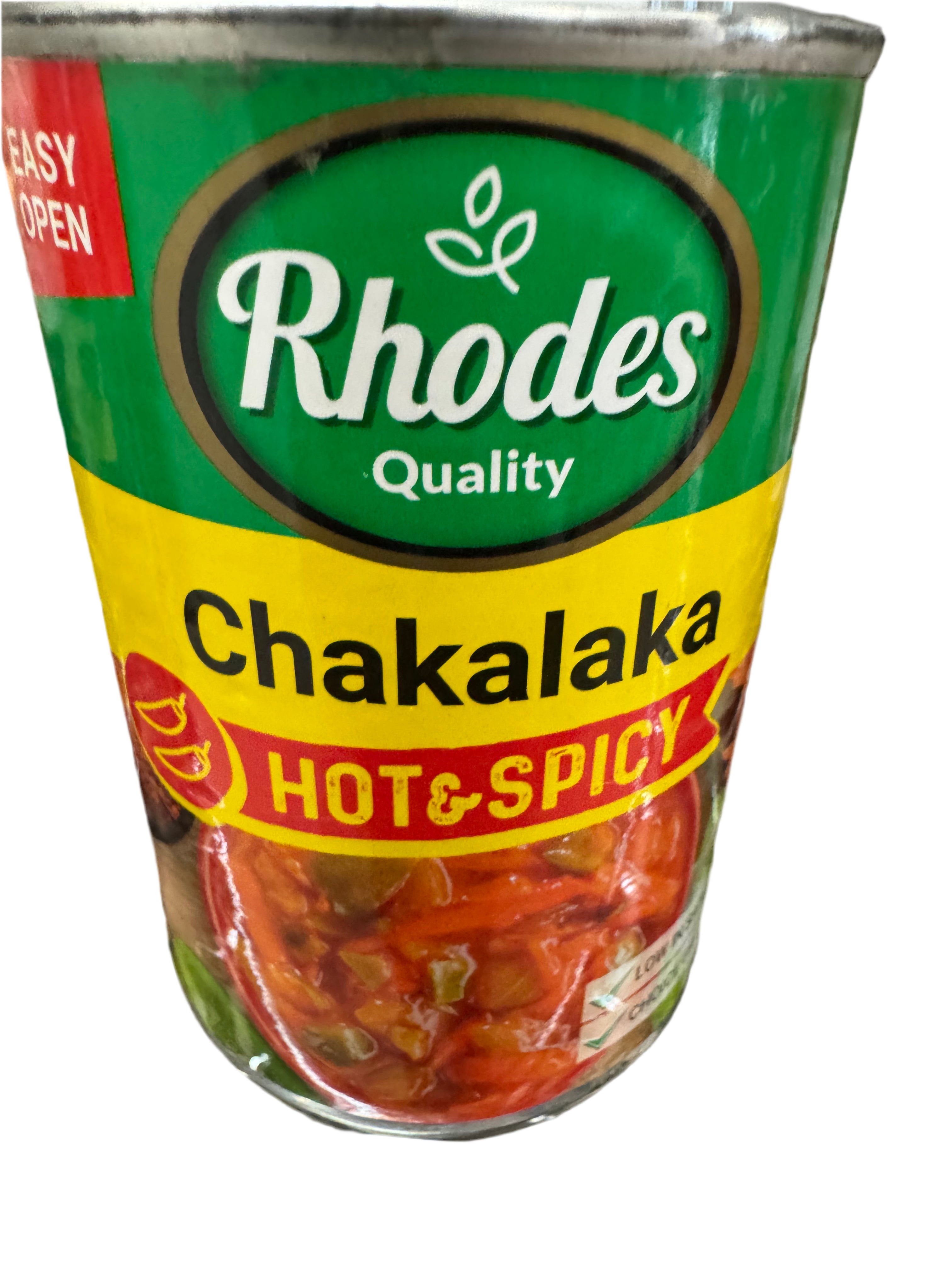 Rhodes Chakalaka Hot & Spicy ( kosher) 420g