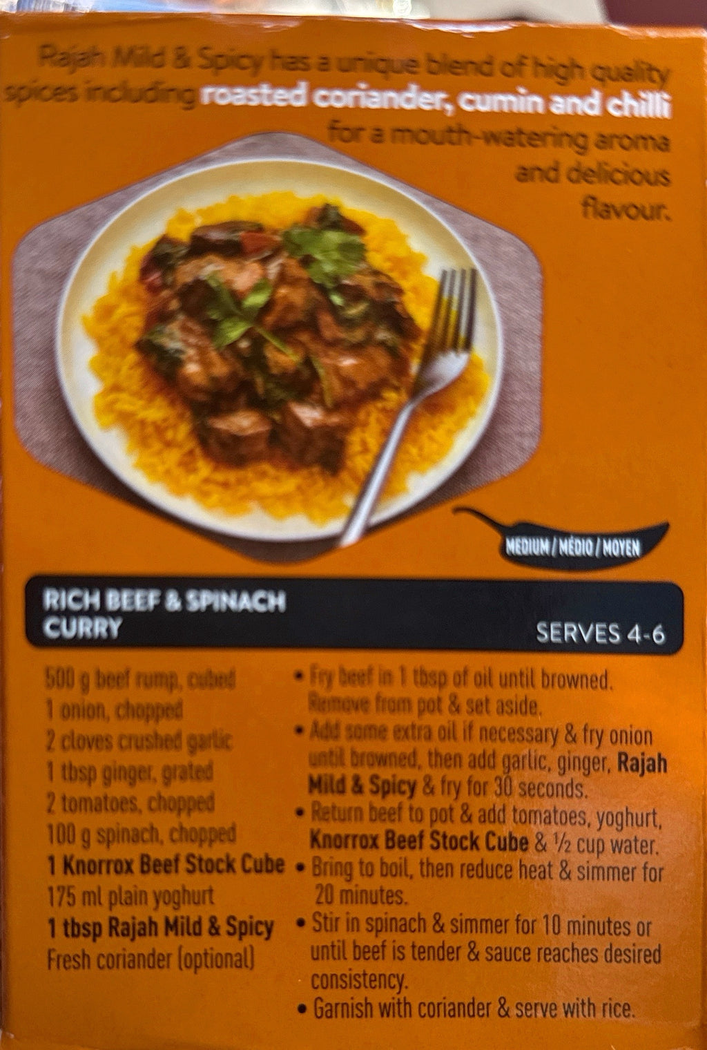 Rajah Mild & Spicy