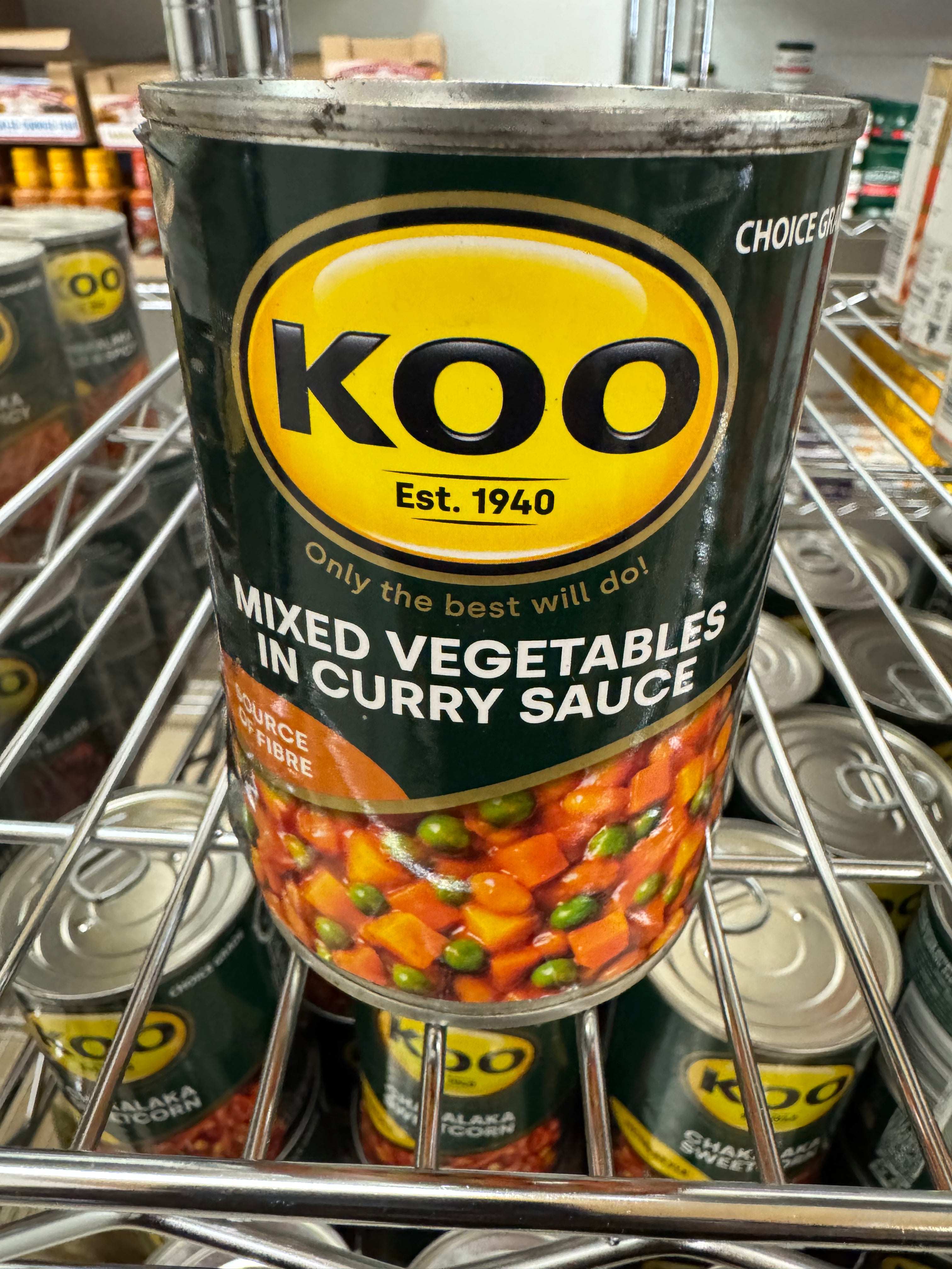 Koo Mixed Vegetables in Curry Sauce